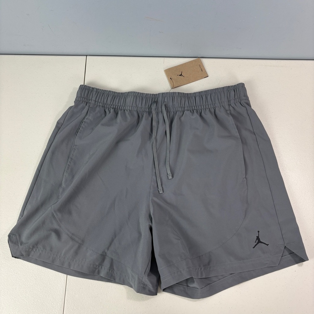 Nike Air Jordan Dri-FIT Sport Woven Shorts Gray FN5842-084 Men's Size